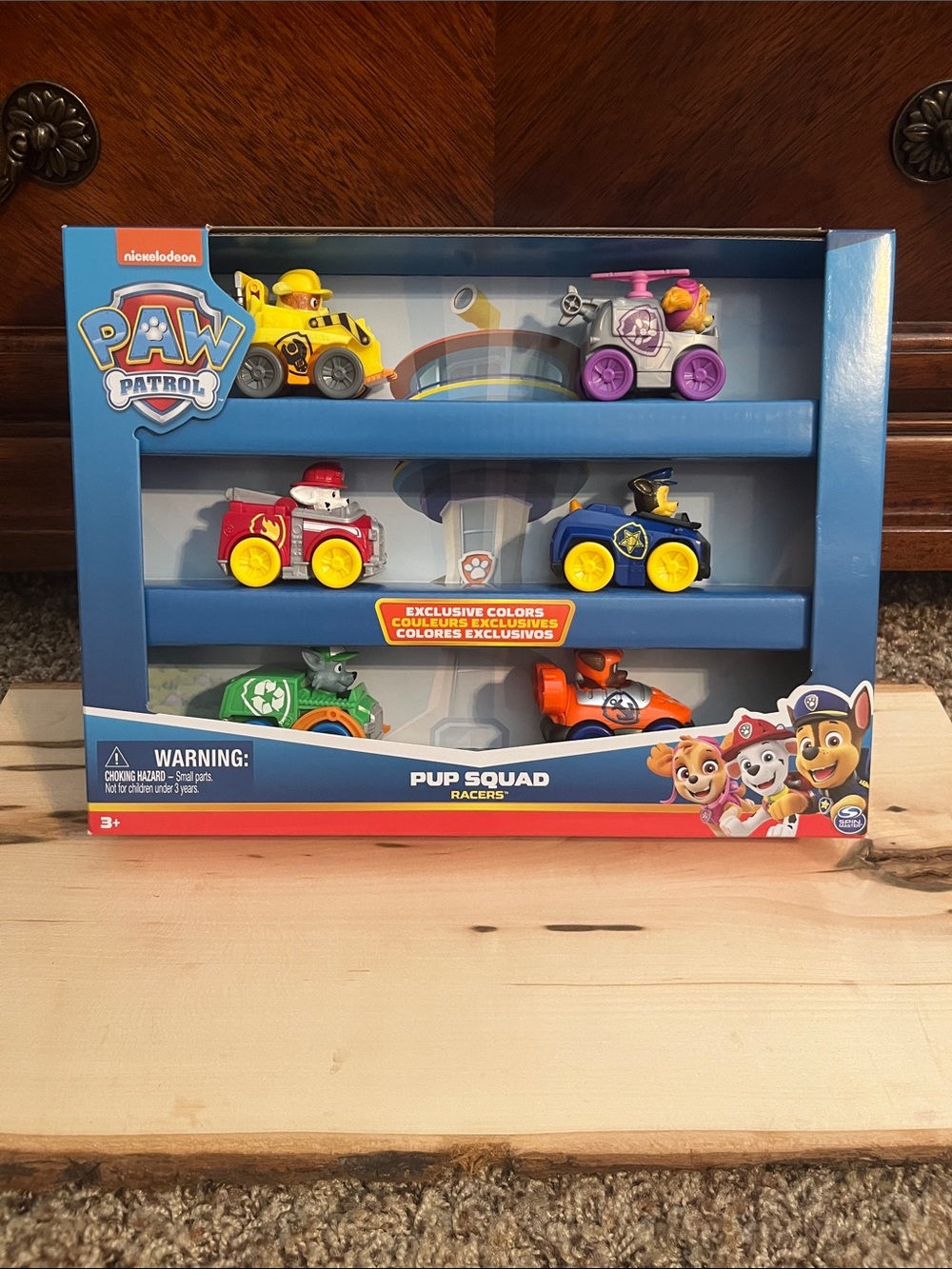 PAW Patrol Pup Squad Racers - Assorted Color Toy Vehicle Set